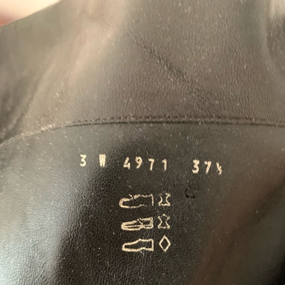 Leather Prada wedge boots - Picture 6 of 8